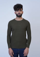 Green Crewneck Sweater